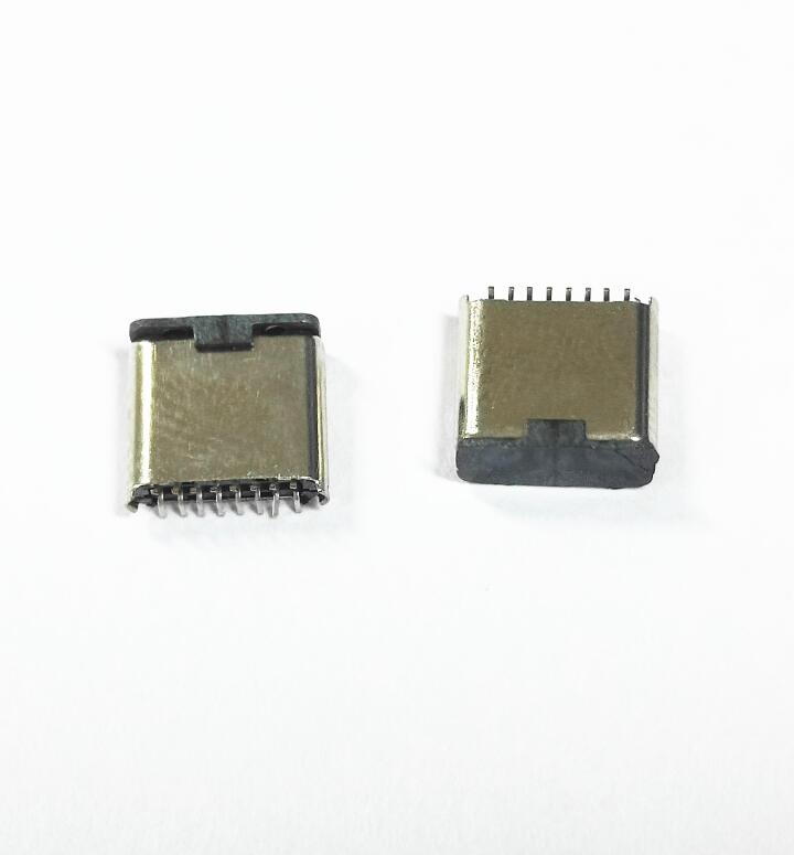 UBC-16-0A-HM-(JT短腳) (16P直立公頭/SMD/短腳)
