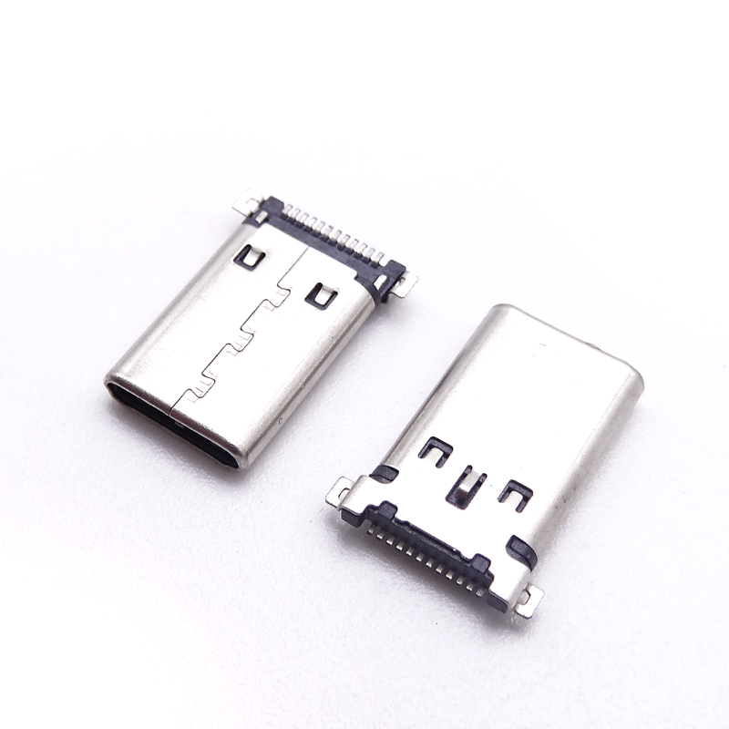 UBC-16-EA-MM-S-(16M) (16P公頭 / 沉板兩腳SMD / 帶彈)