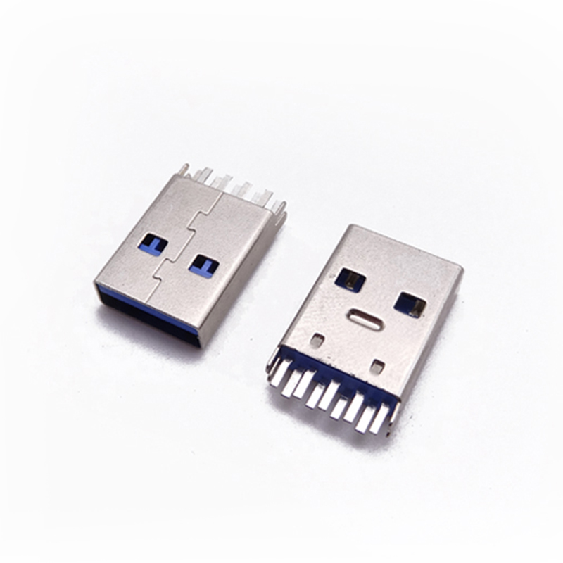 UB-A-3.0-9-K-HD-K-15.0-0 (USb3.0 / 公頭直立 / 夾板9P )