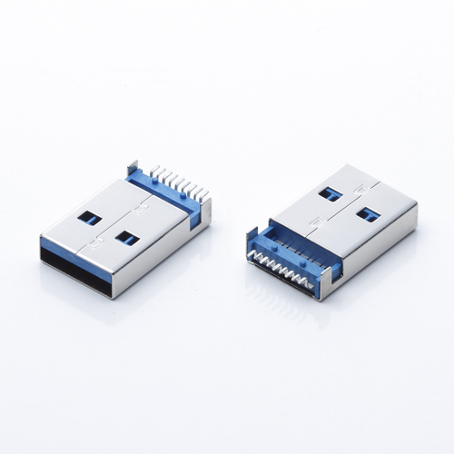UB-A-3.0-9-E-MM-B-18.75-(P定位) (USB 3.0 / 公頭沉板/ 1.3 )