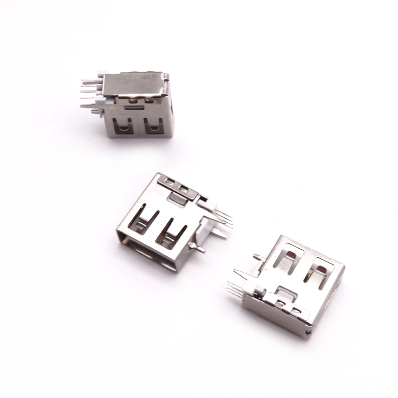 UB-B-2.0-5-LD-W-13.7-N (USB2.0 / 5PO / L:13.7 / 直邊無卷 / 白膠)