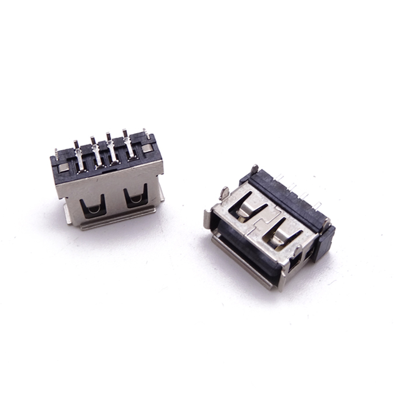 US-B-2.0-4-MM-W-10.6-S (USB 2.0 / 10.6 SMD / 6.0 / 卷邊 )