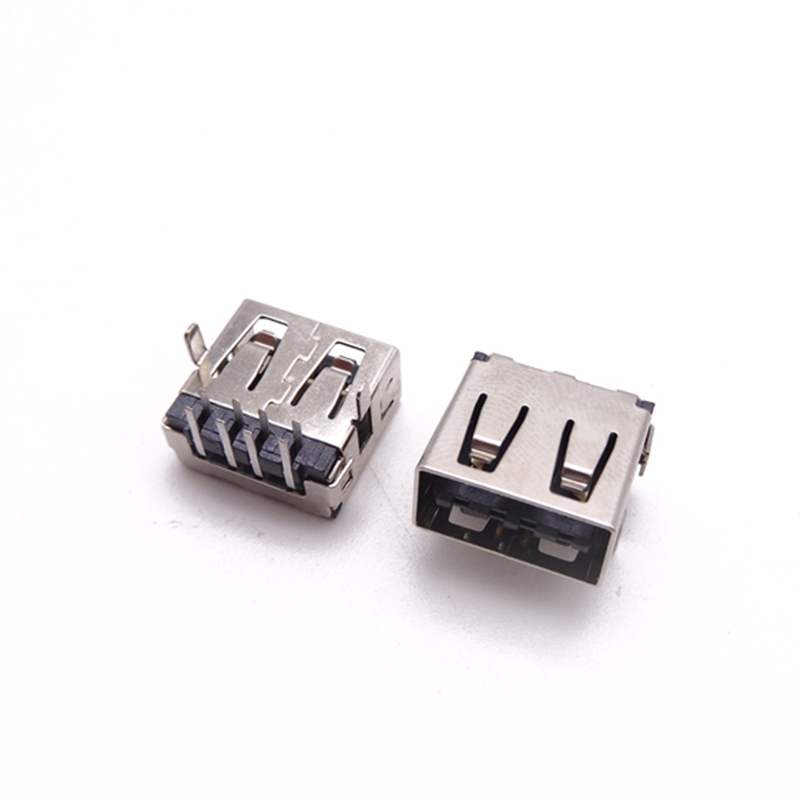 US-2B-2.0-8-MD-K-12.0-N-2P (USB 2.0 雙面插 / 12.0 插件 / 直邊 / 無墊片 )