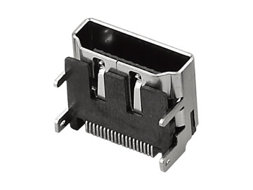 HDMI-19-AM-PG14.5-P4 (HDMI A型19P母座SMD /  90度四腳插板)