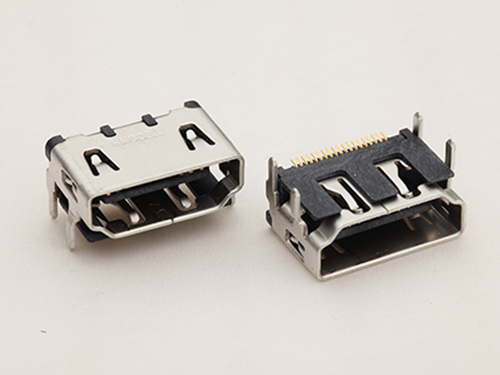 HDMI-19-AM-PG14.5-P4-L9.1 (HDMI A型19P母座 /  4腳插板 / 短板9.1)